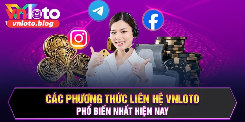 Các phương thức liên hệ Vnloto